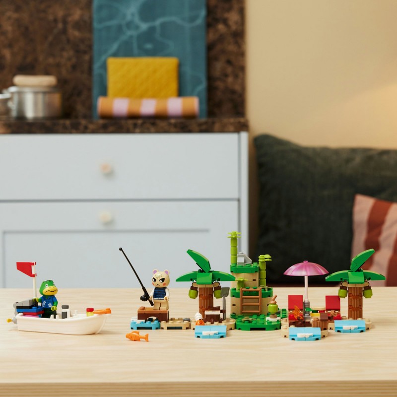 LEGO Animal Crossing - Turul insulei cu barca lui Kappn - 77048