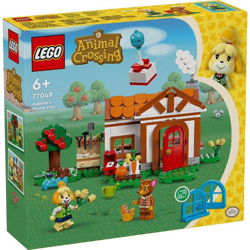 LEGO Animal Crossing - Vizita lui Isabelle LEGO - 77049