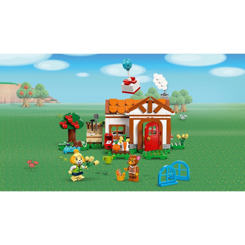 LEGO Animal Crossing - Vizita lui Isabelle LEGO - 77049