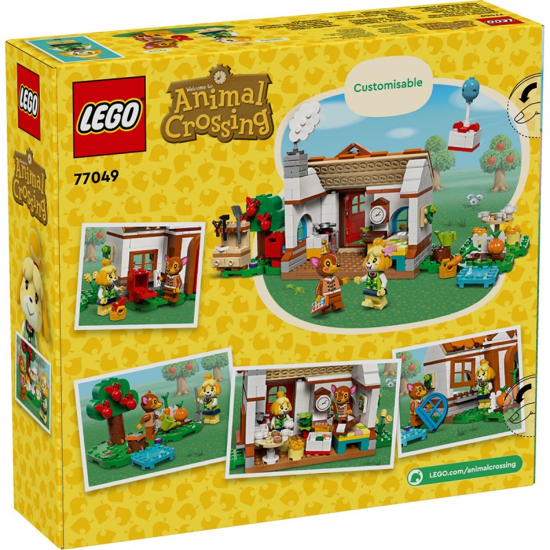 LEGO Animal Crossing - Vizita lui Isabelle LEGO - 77049