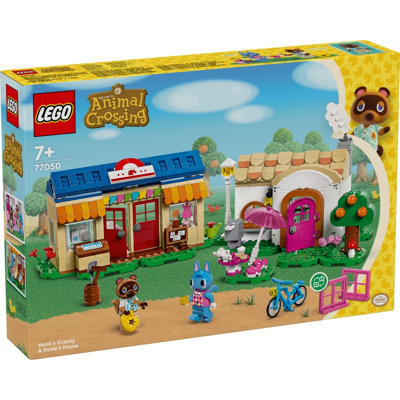 LEGO Animal Crossing - Nooks Cranny si casa lui Rosie - 77050