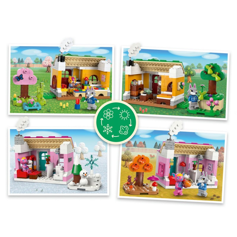 LEGO Animal Crossing - Case creative: anotimpuri distractive - 77057