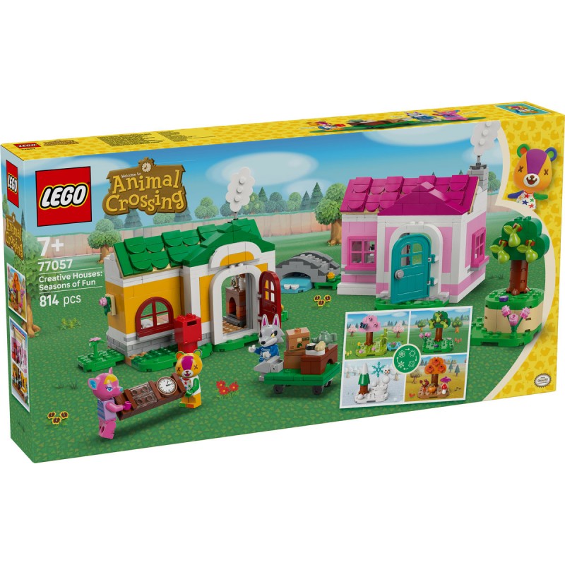 LEGO Animal Crossing - Case creative: anotimpuri distractive - 77057