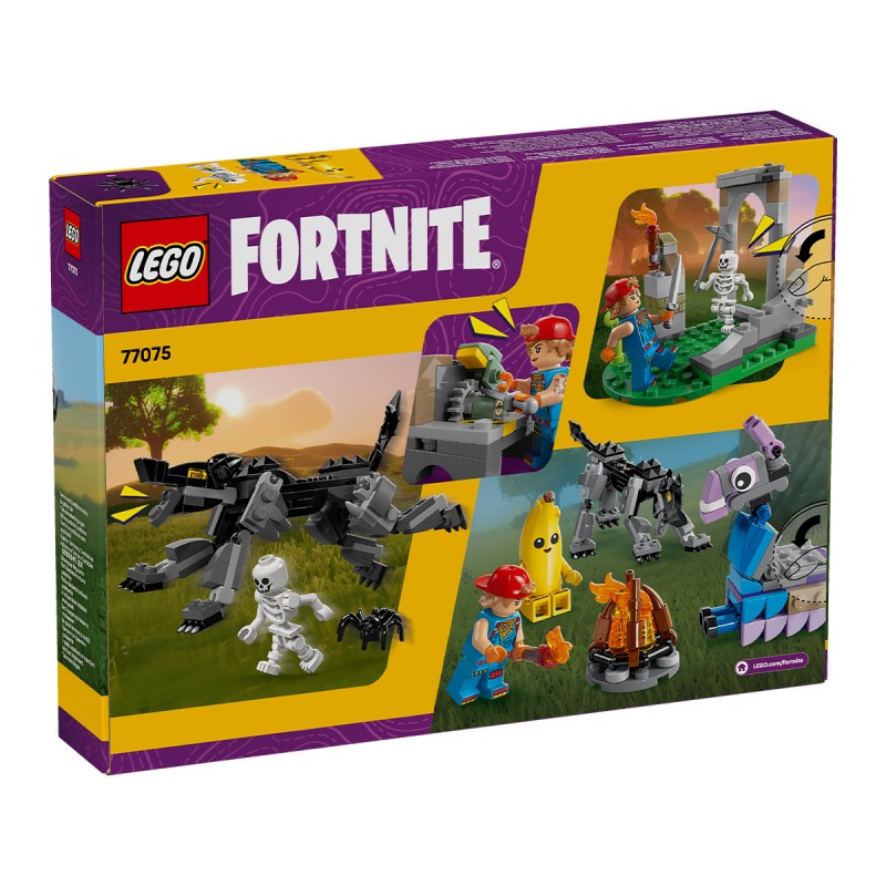 LEGO FORTNITE - Tabara lui Peely si Sparkplug - 77075