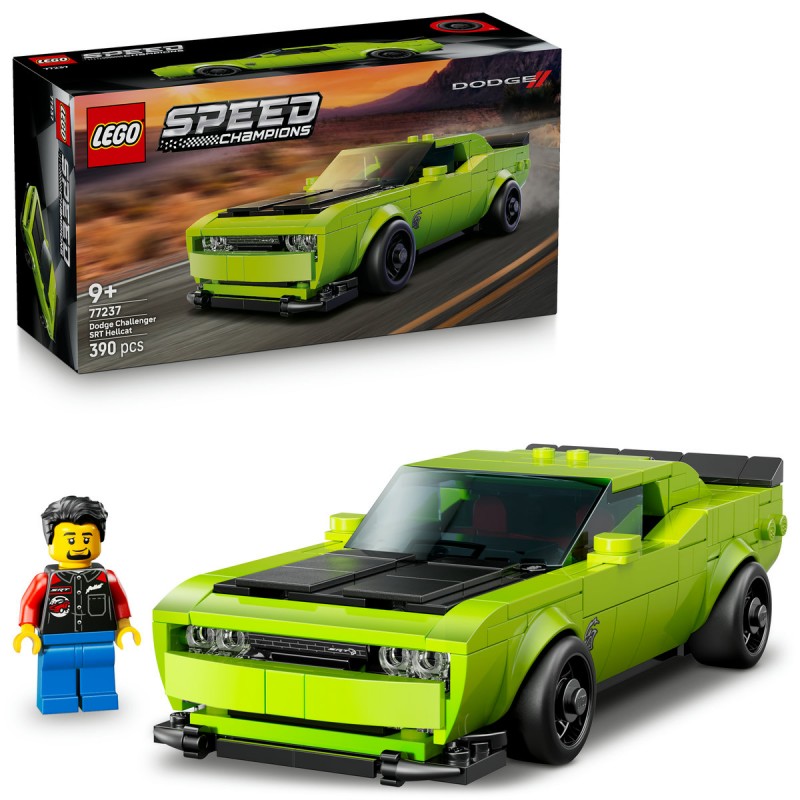 LEGO Speed Champions - Masina sport Dodge Challenger SRT Hellcat - 77237