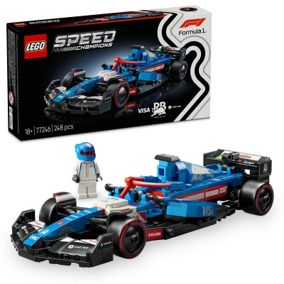 LEGO Speed Champions - Masina de curse F1® Visa Cash App RB VCARB 01 - 77246