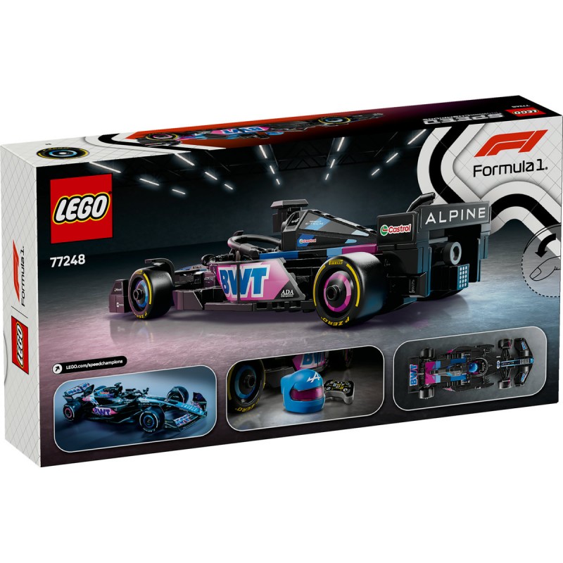 LEGO Speed Champions - Masina de curse BWT Alpine F1® Team A524 - 77248
