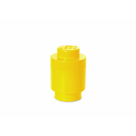 Cutii depozitare - Cutie depozitare rotunda LEGO 1 galben - 40301732