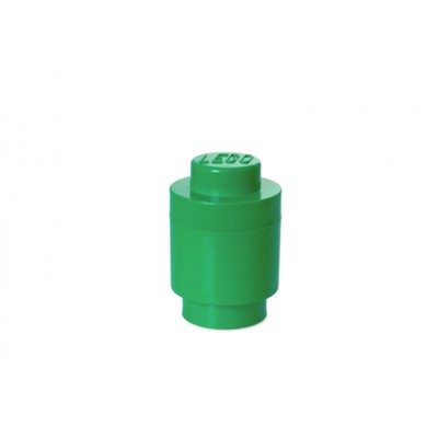 Cutii depozitare - Cutie depozitare rotunda LEGO 1 verde inchis - 40301734