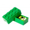 Recipiente alimentare - Cutie LEGO pentru sandwich verde inchis - 40231734