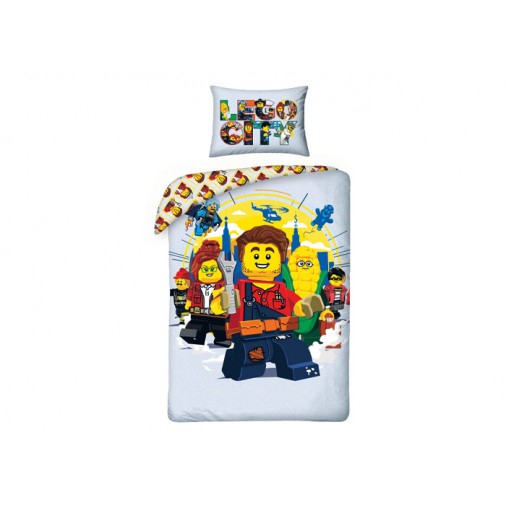 Lenjerii de pat si textile - Lenjerie de pat LEGO City - LEG-1048
