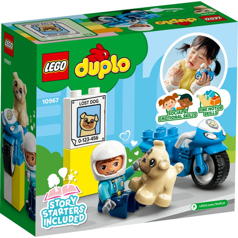 LEGO DUPLO - Motocicleta de politie - 10967