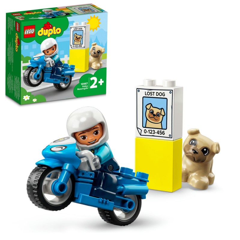 LEGO DUPLO - Motocicleta de politie - 10967