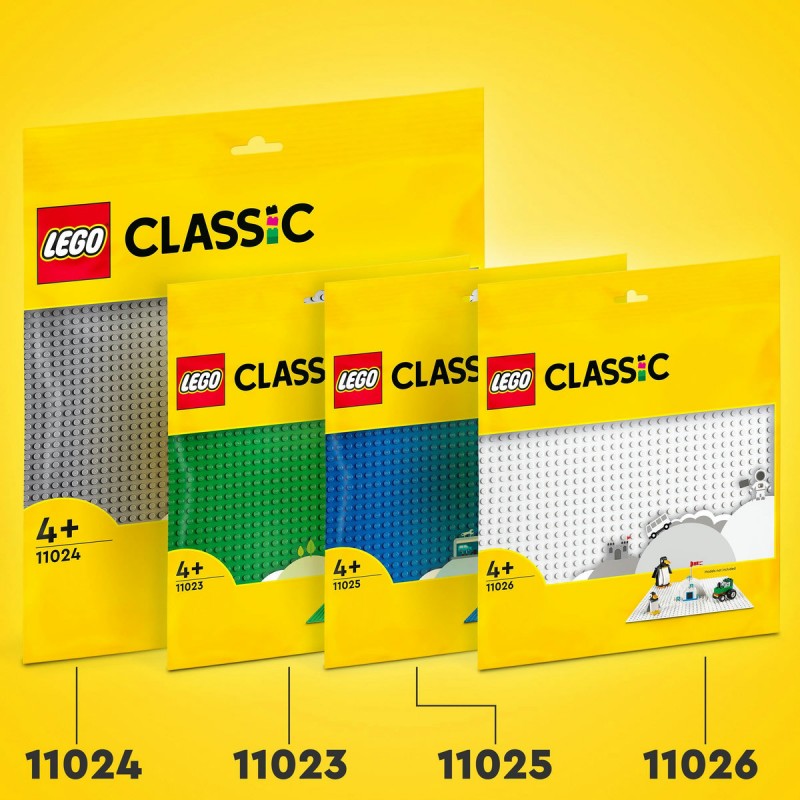 LEGO Classic - Placa de Baza Gri - 11024