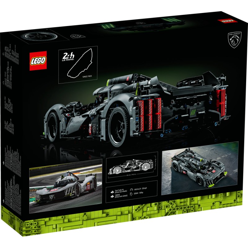 LEGO Technic - Peugeot 9x8 24H Le Mans Hybrid Hypercar - 42156