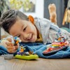 LEGO City - Barca de salvare a pompierilor - 60373
