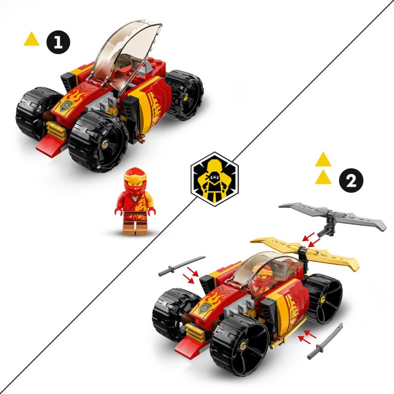 LEGO Ninjago - Masina de curse EVO ninja a lui Kai - 71780