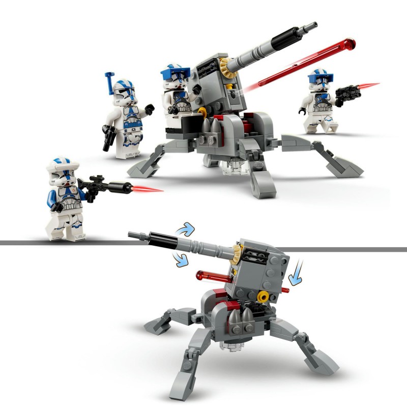 LEGO Star Wars - Pachet de lupta Clone Troopers divizia 501 - 75345