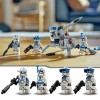 LEGO Star Wars - Pachet de lupta Clone Troopers divizia 501 - 75345